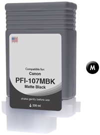 【未使用】Canon PFI-107BK,MBK,C,M,Y 【純正】 Canon PFI-107MBK Matte Black Ink Cartridge 6705B001 PFI107 - Sun
